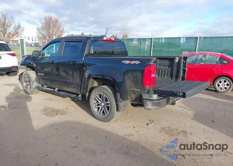 2021 Chevrolet Colorado 4Wd Short Box Wt из США, поврежденный, VIN 1GCGTBEN9M1225474